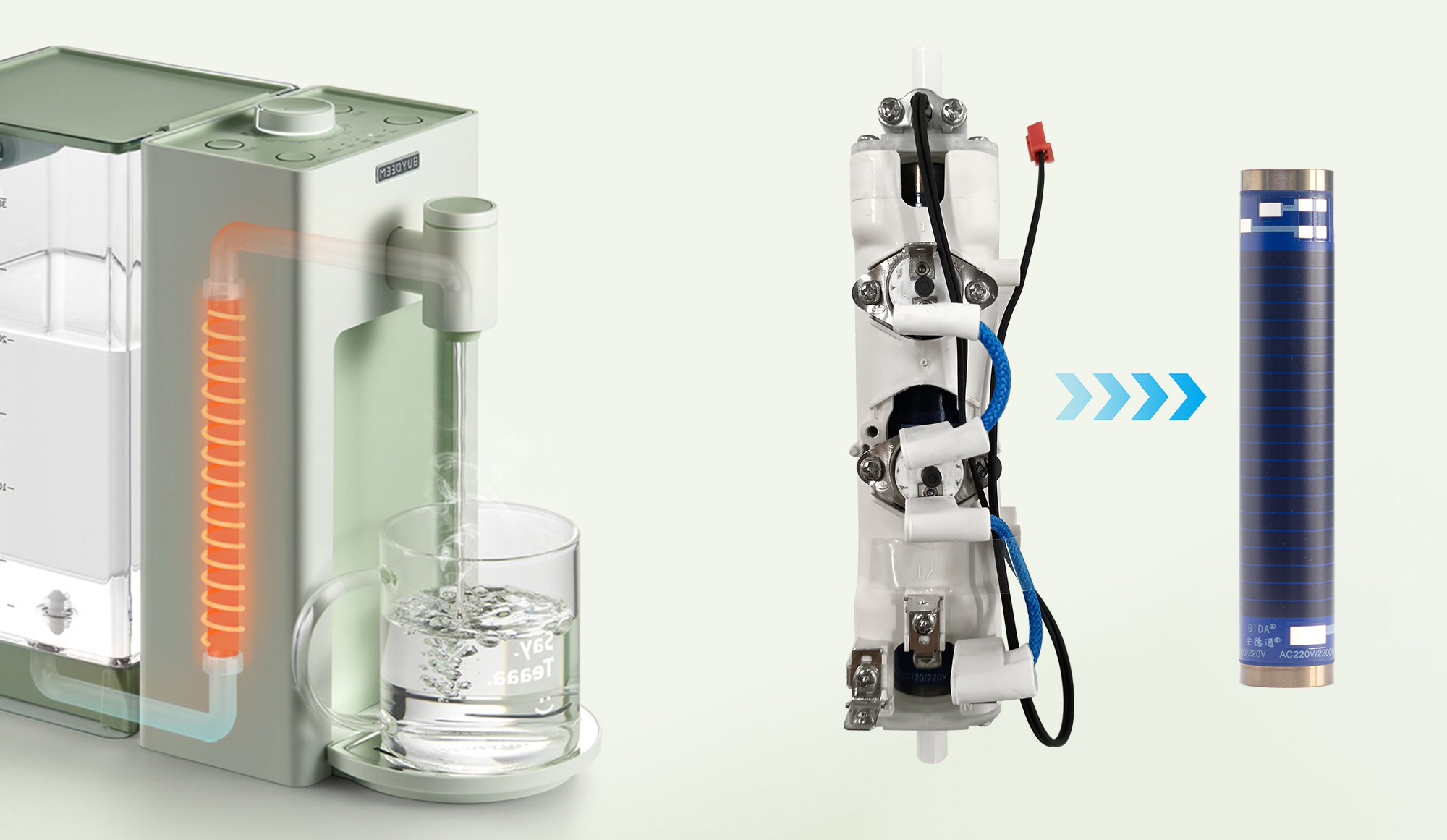 GIDA厚膜加熱:即熱飲水機(jī)市場(chǎng)的技術(shù)基石